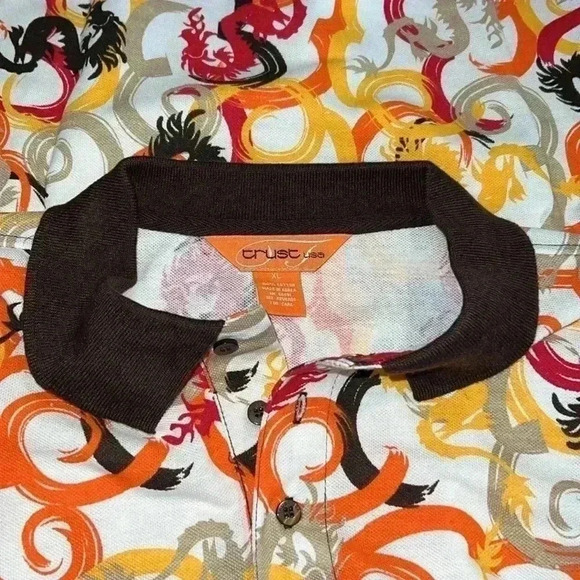 Trust USA Men’s Dragon Polo C17 - Picture 3 of 5